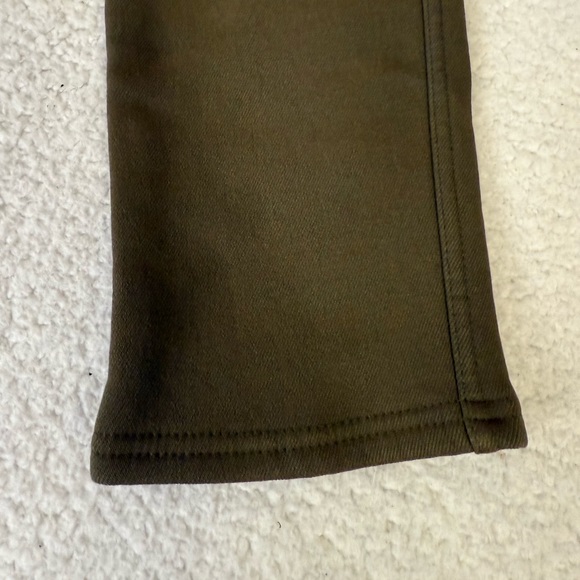 Two toned green fleece lined pants - Picture 2 of 13